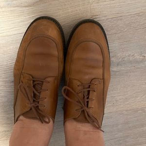 Timberland lace up lug sole brown shoes Oxford 10